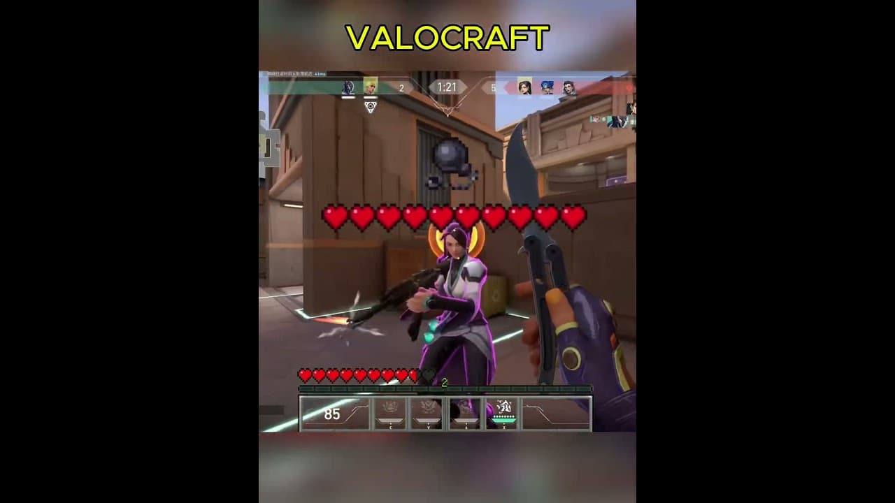Valocraft - Ep. 58: Valocraftttttttt 🔥#valorant  #minecraft  #valocraft #gameplayfps #gaming