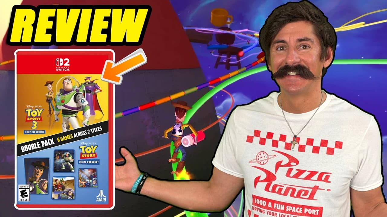 Toy Story Retro Roundup + Toy Story 3 Switch 2 Review – Celebrating 30 Years of Toy Story Games!