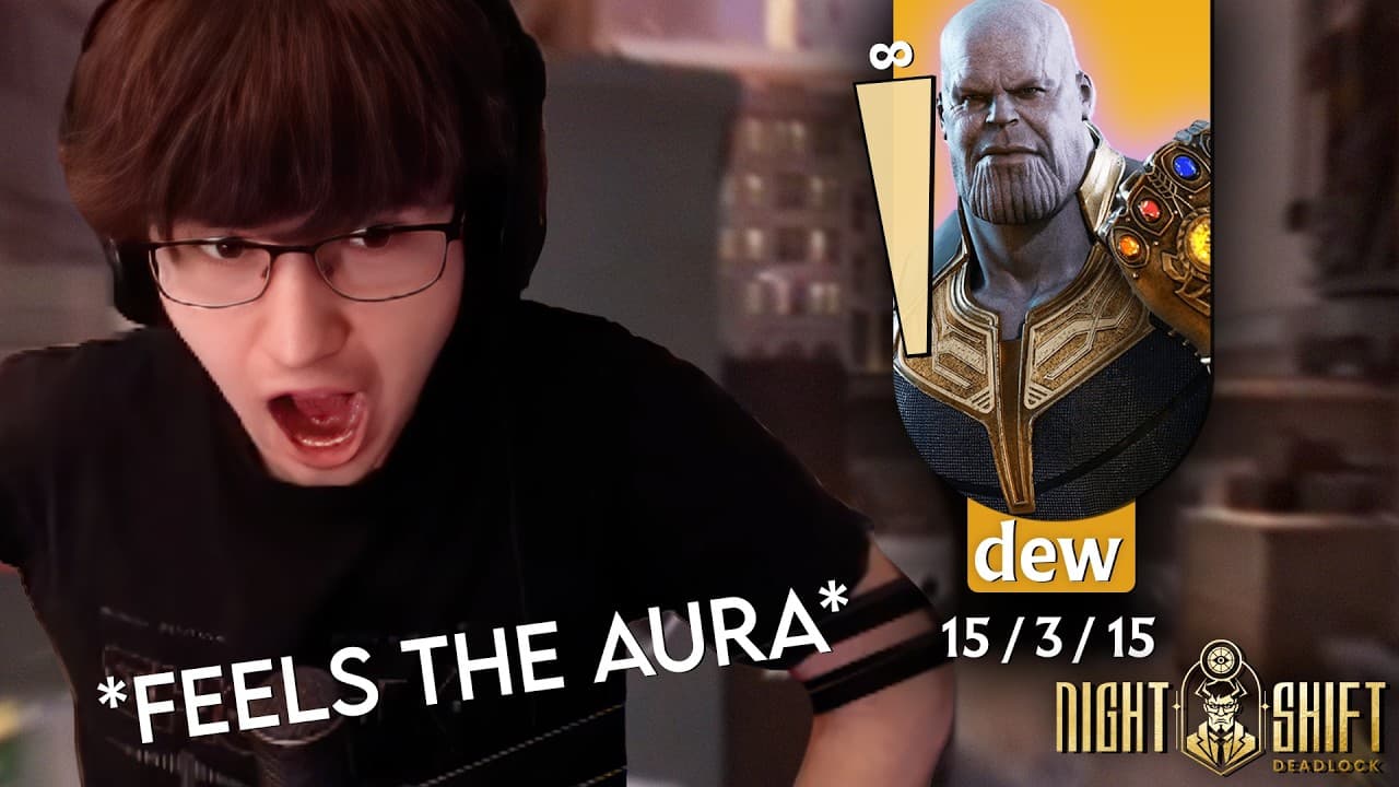 Thanos arrives at The Cursed Apple (Deadlock Night Shift)