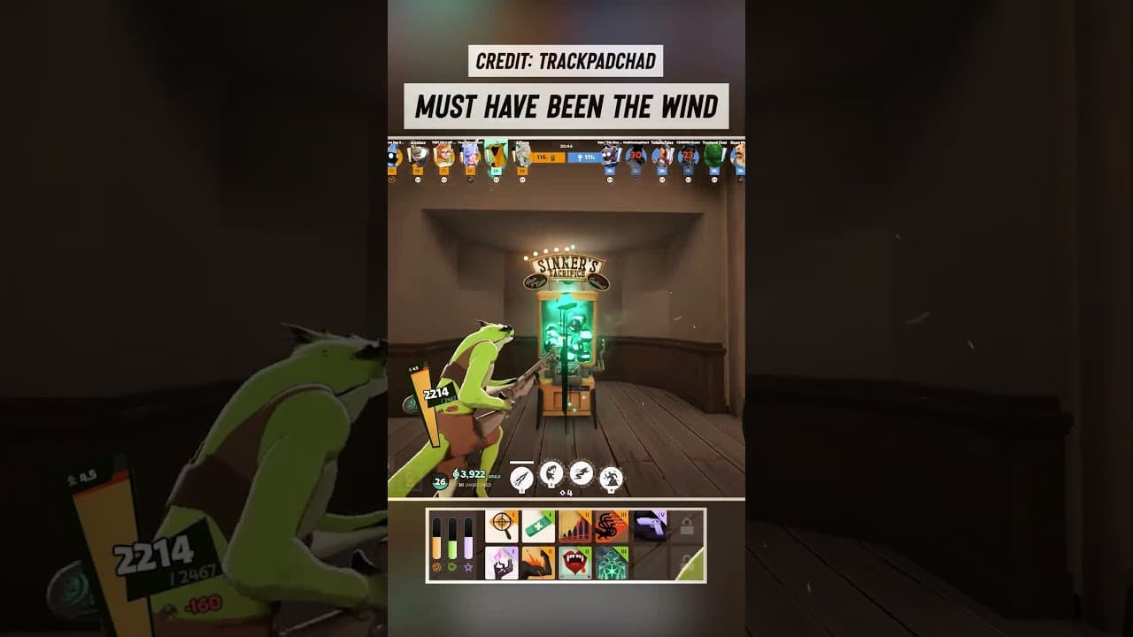 Must have been the wind 🤷‍♂️ #deadlock #deadlockclips