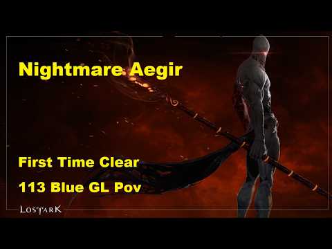 [Lost Ark] Nightmare Aegir Gunlancer POV