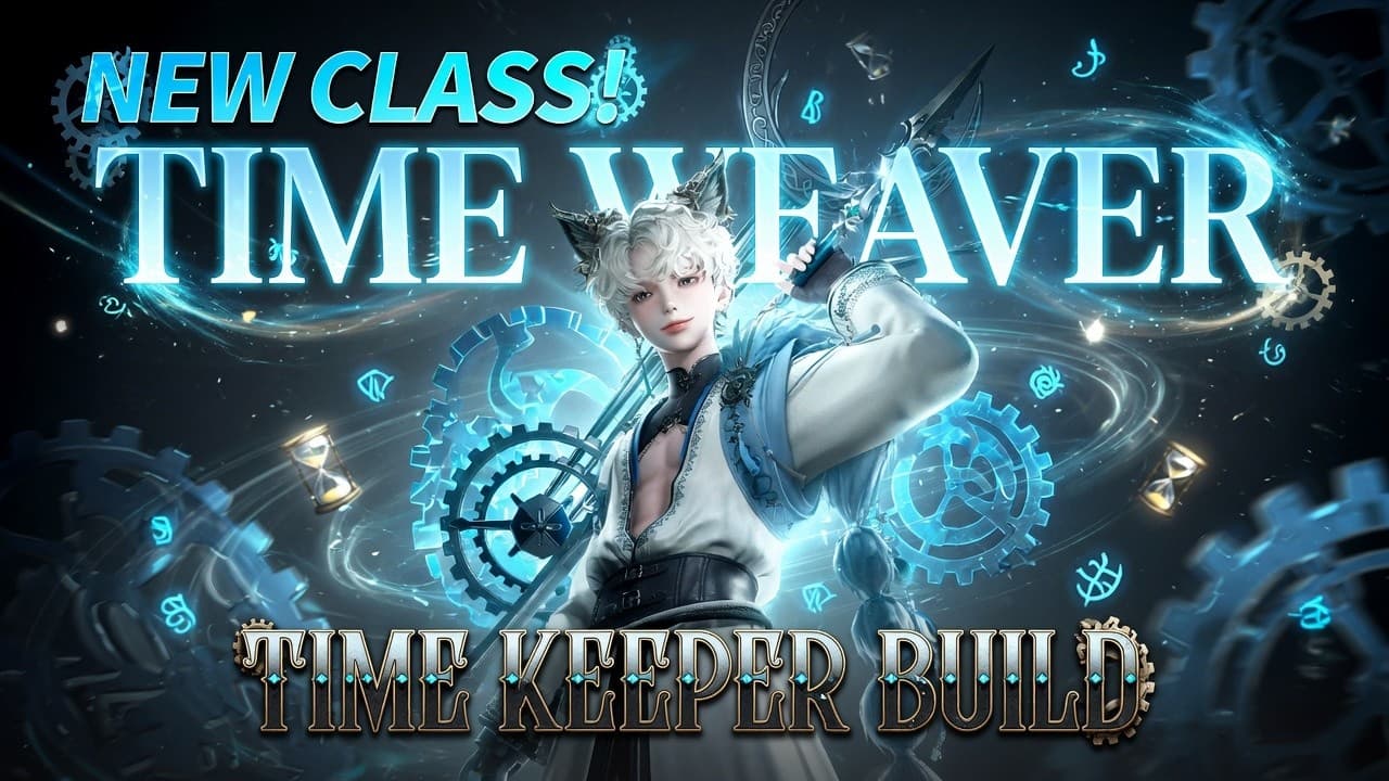 [Lost Ark] New Class! TIME KEEPER Build