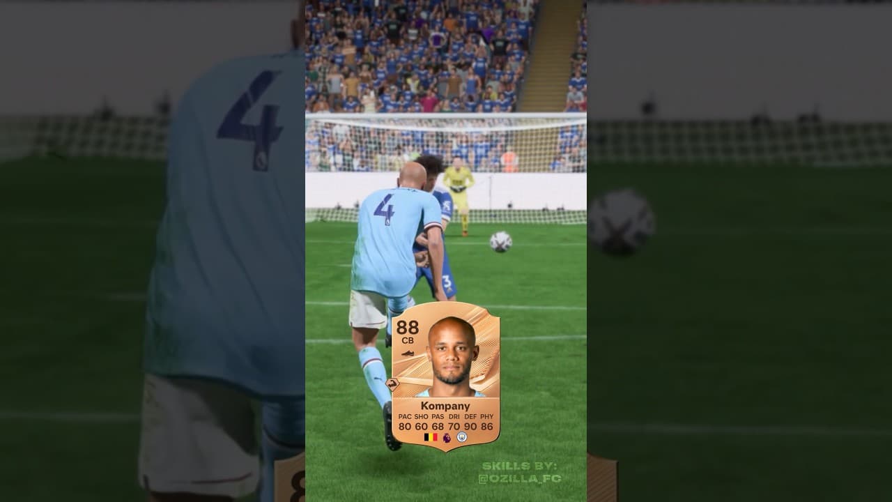 Man City’s Kompany and Aguero to be removed from FC27?! 😱 #eafc #fc27 #fifa #fut #football #shorts