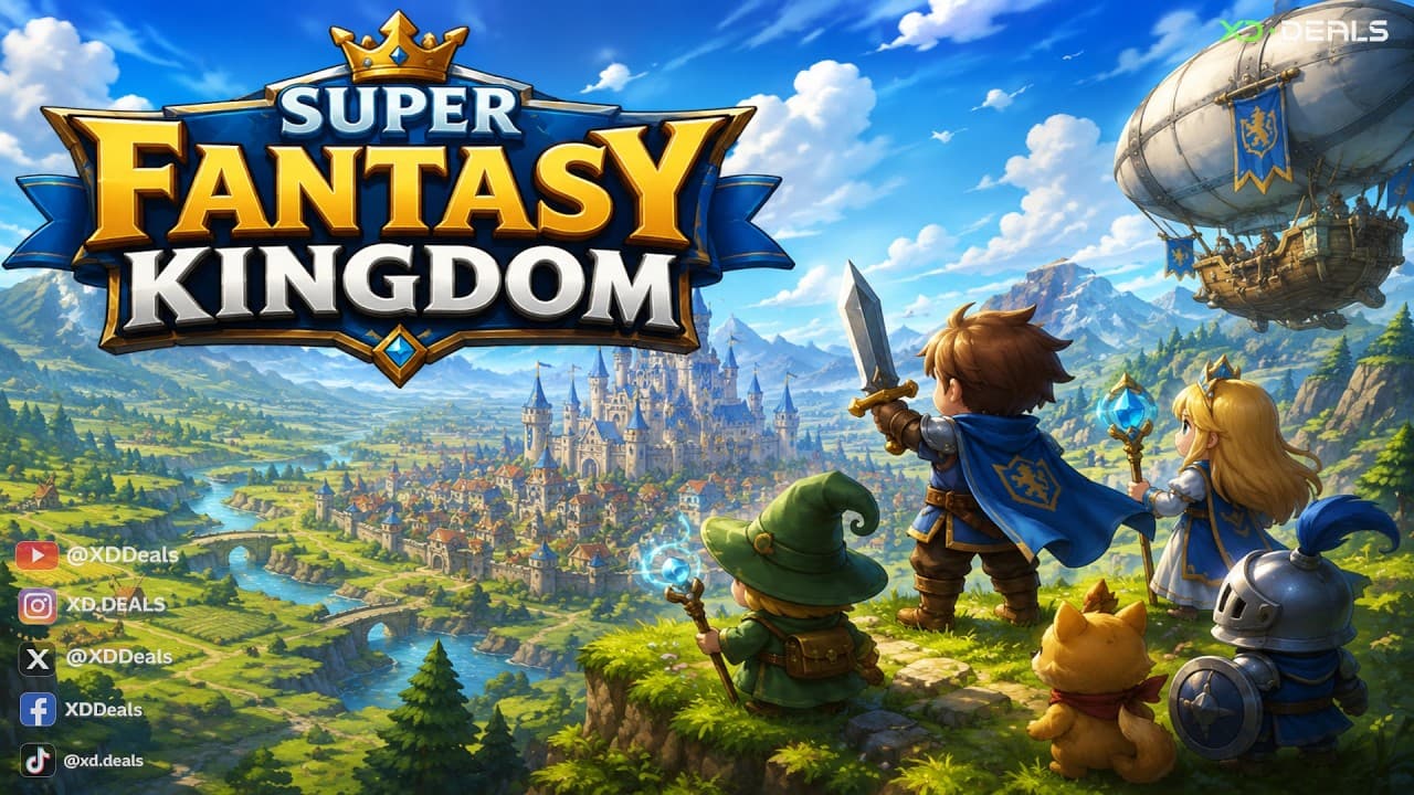 Super Fantasy Kingdom 🏰 – Build, Defend, Conquer | Rule the Realm with XD.Deals ⚔️
