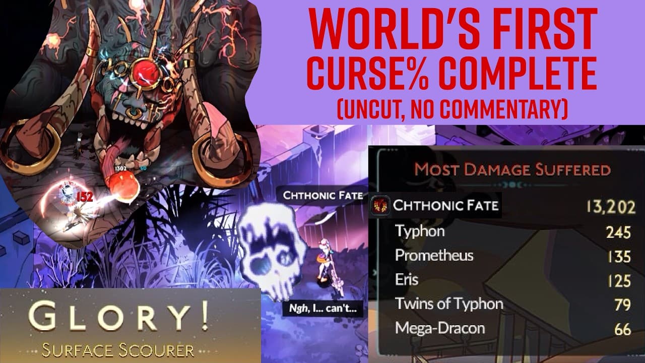 Hades 2 Curse% Complete! (Uncut Version, No Commentary)