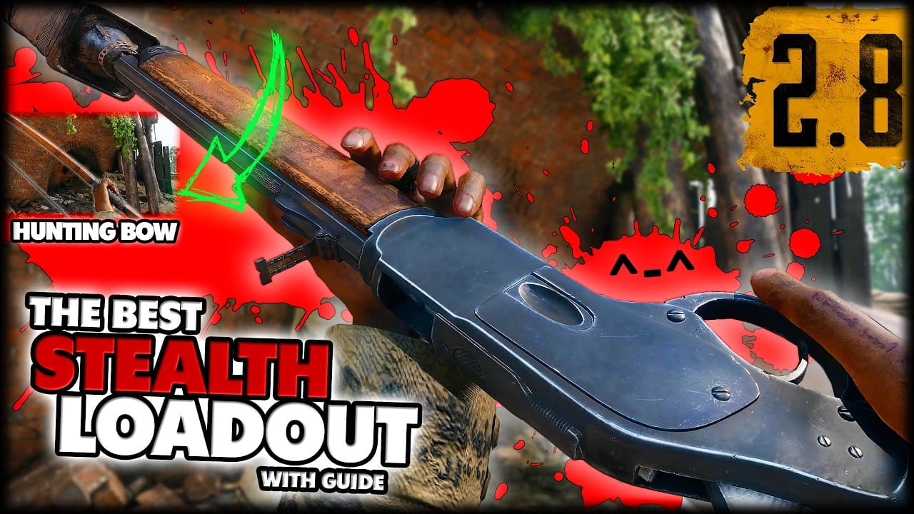 The NEW META STEALTH LOADOUT,  SILENT and DEADLY in Hunt Showdown 1896