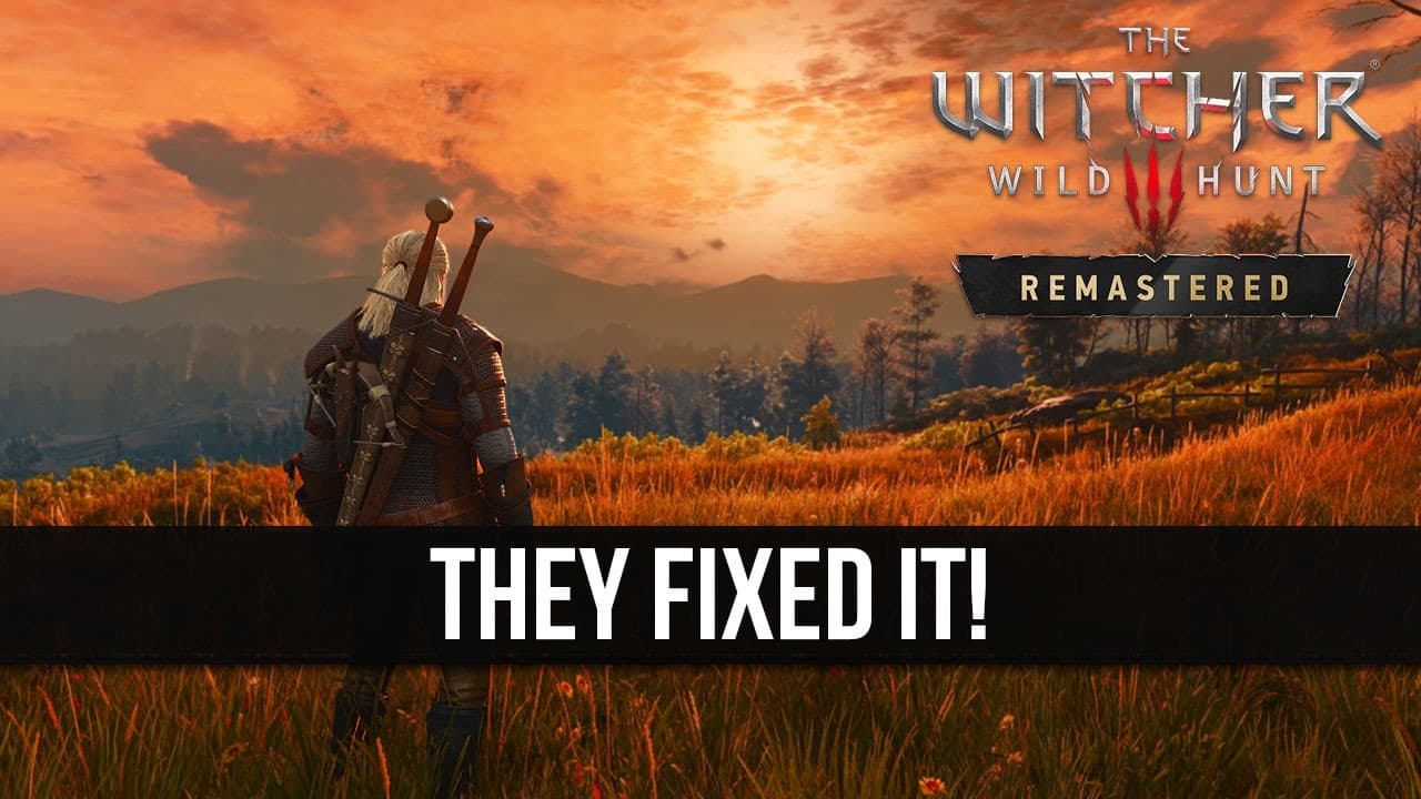 The Witcher 3 Just Got a 6GB New Update