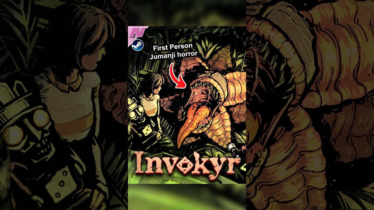 finally a unique horror game dropped... #ad @LudogramGames #invokyr