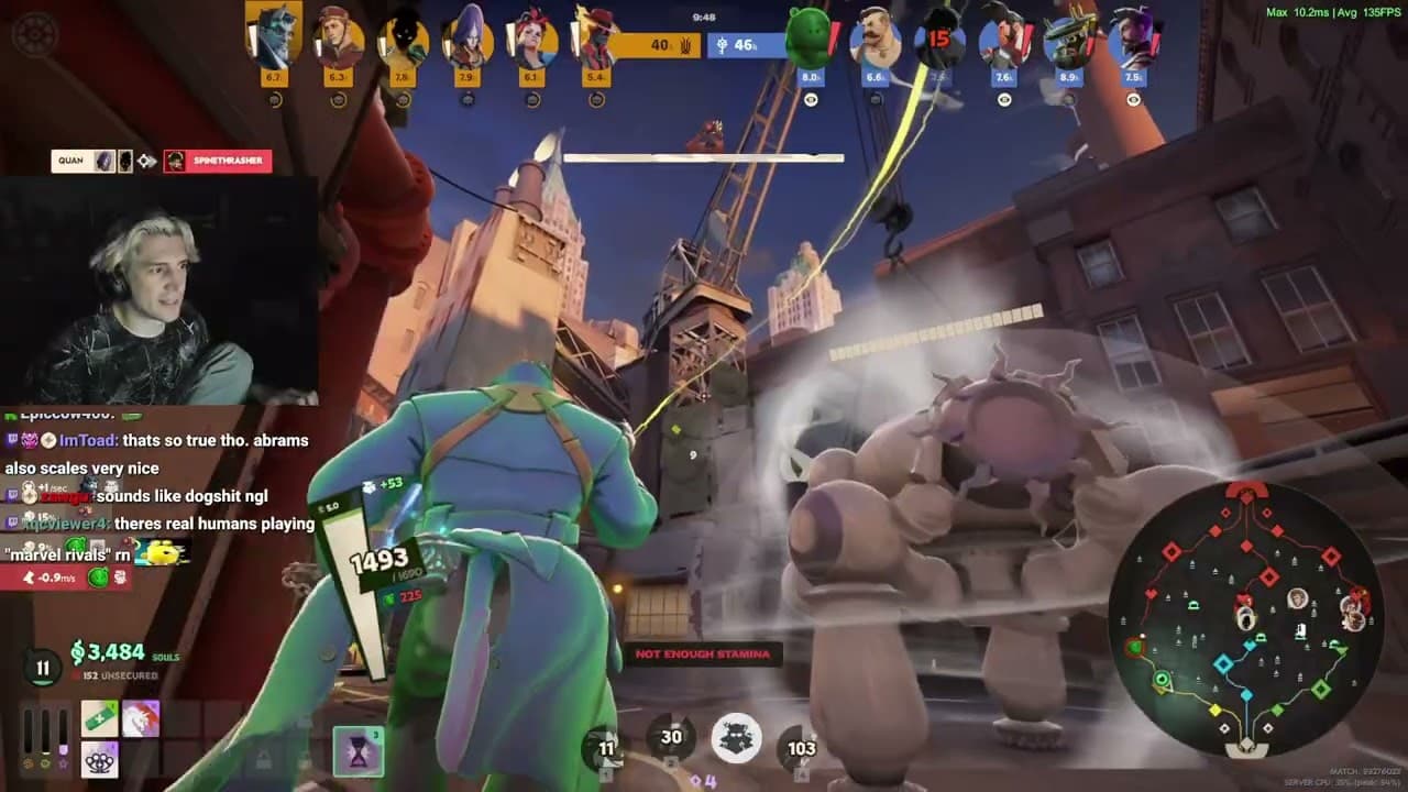 xQc Dominates in Deadlock!