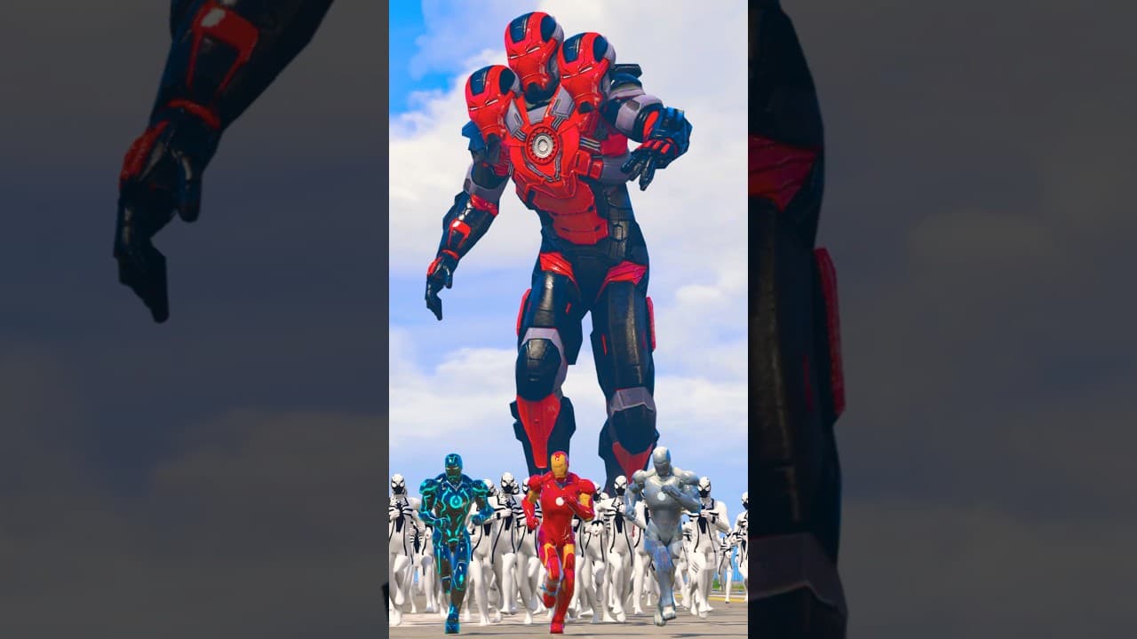 ANGRY SPIDERMAN ATTACKS ON IRONMAN AND BROTHER,S ! BIG - IRONBUSTER SAVES #6 #shorts #shortvideo