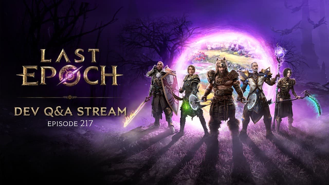 Last Epoch Q&A Dev Stream Season 4