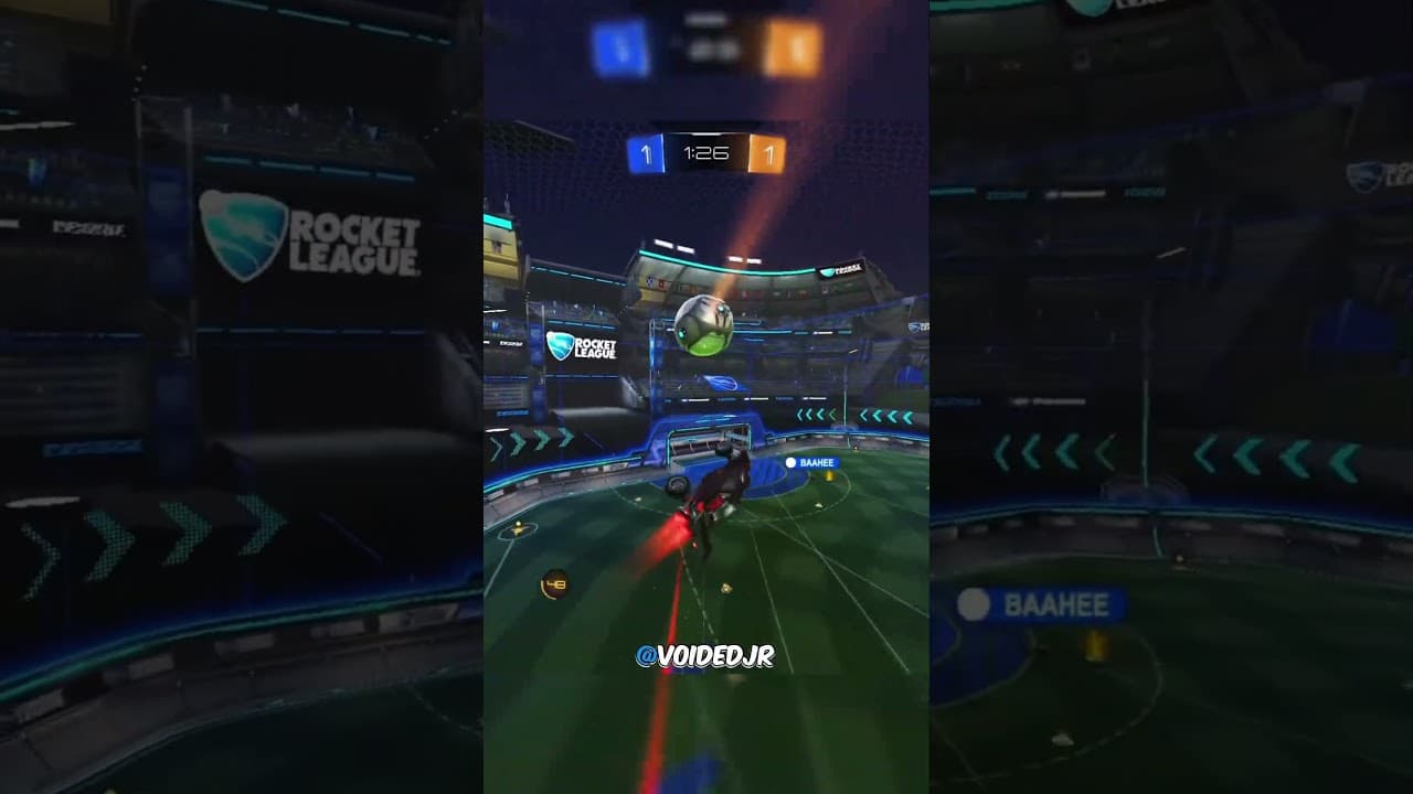 What do you call this shot? 🤯 #rocketleague