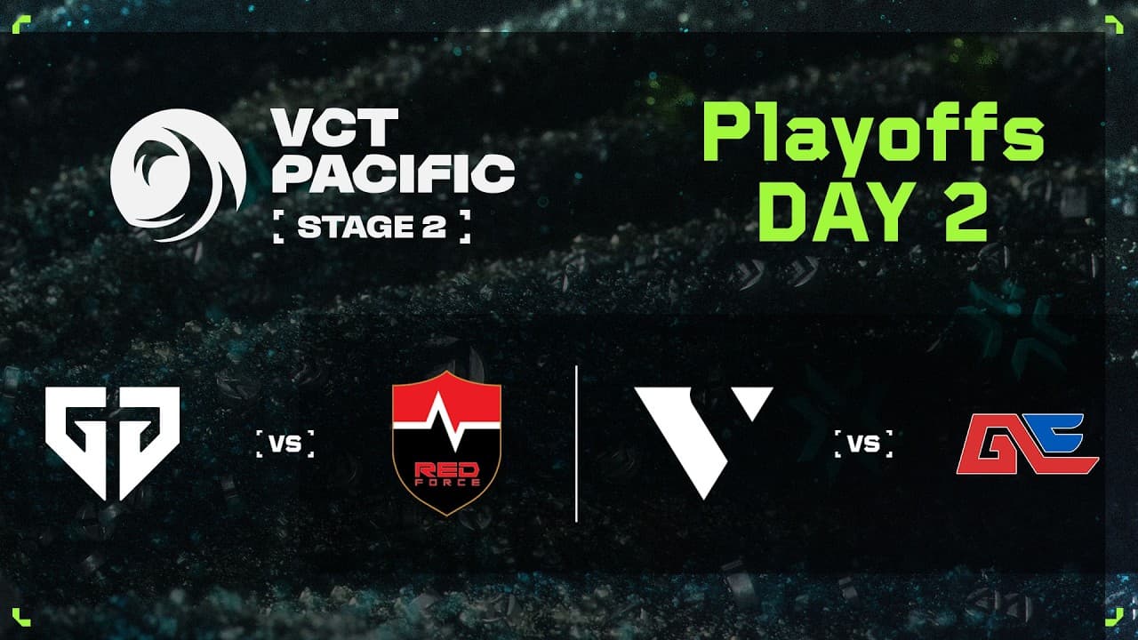GEN vs NS / VL vs GE - VCT Pacific - Stage 2 - Playoffs - Day 2