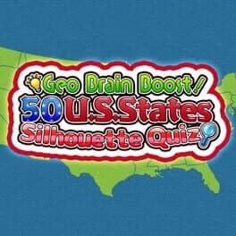 Geo Brain Boost! 50 U.S. States Silhouette Quiz