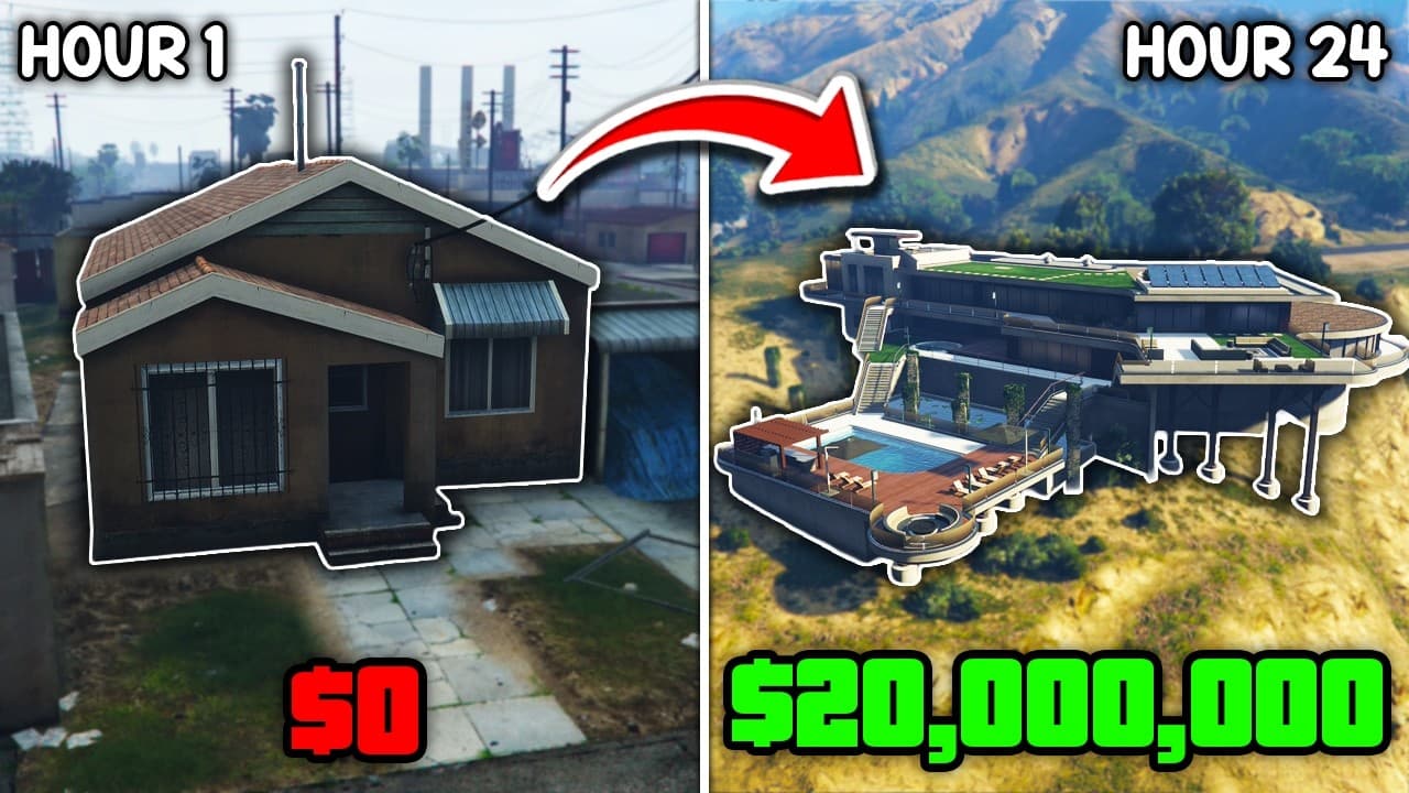 How Long Does It Take To Get A Mansion On A NEW Account In GTA Online?
