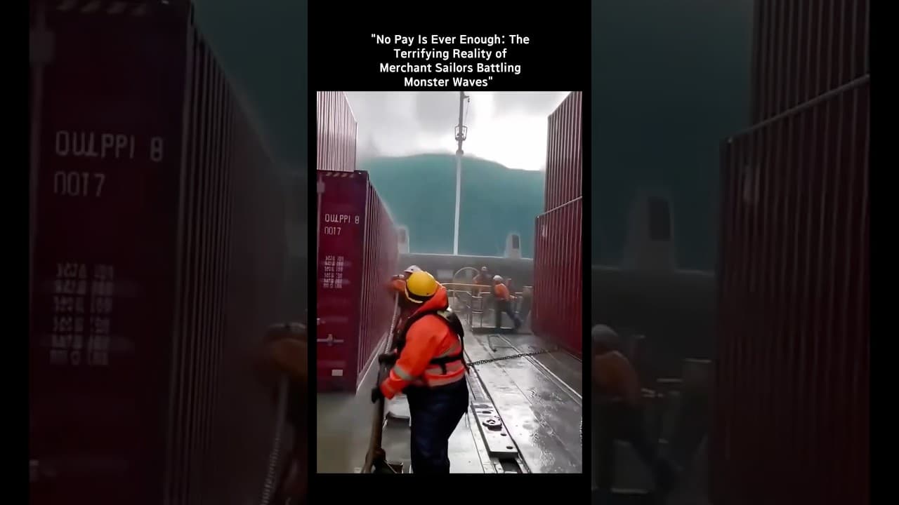 The fear of ocean