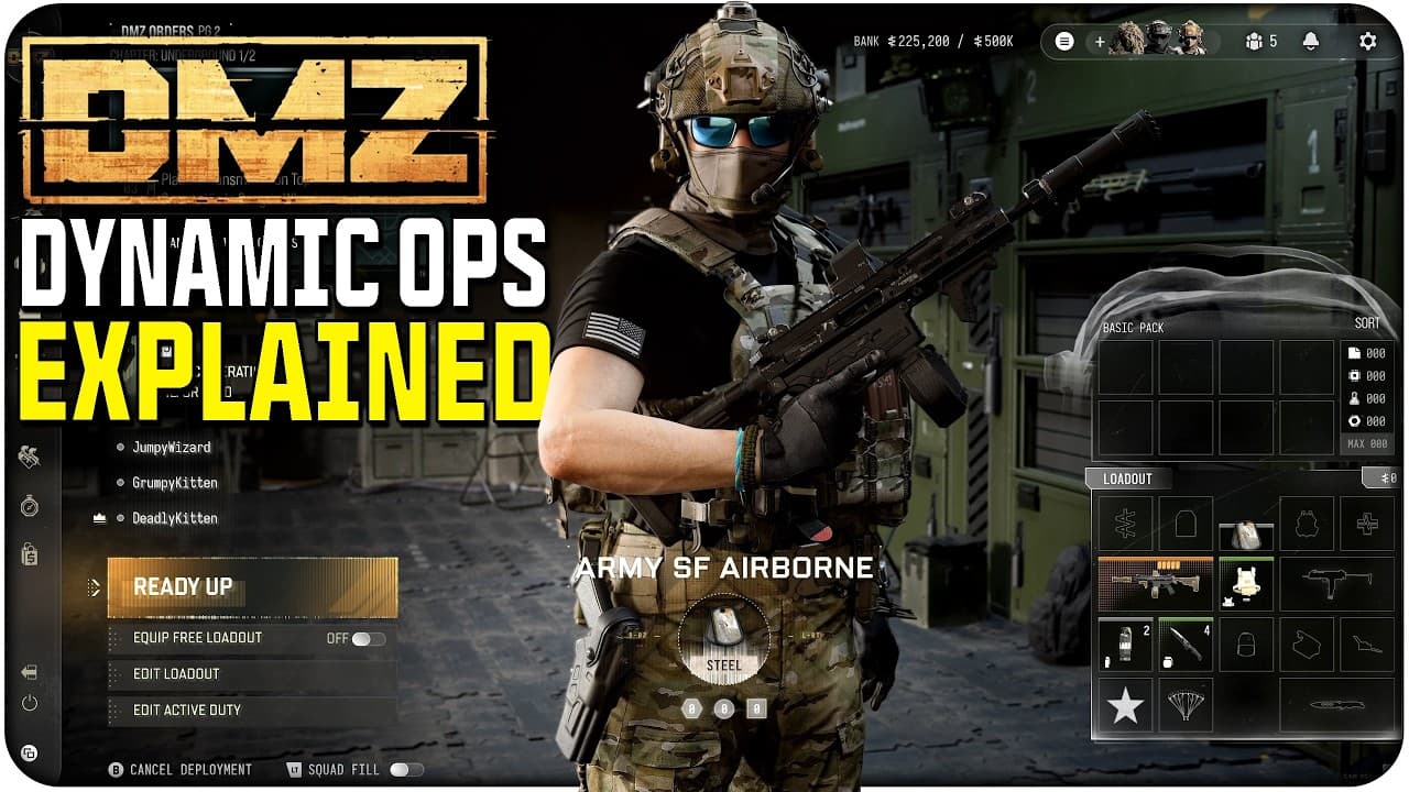 New MW4 DMZ Dynamic Ops Boss Fight Gameplay!