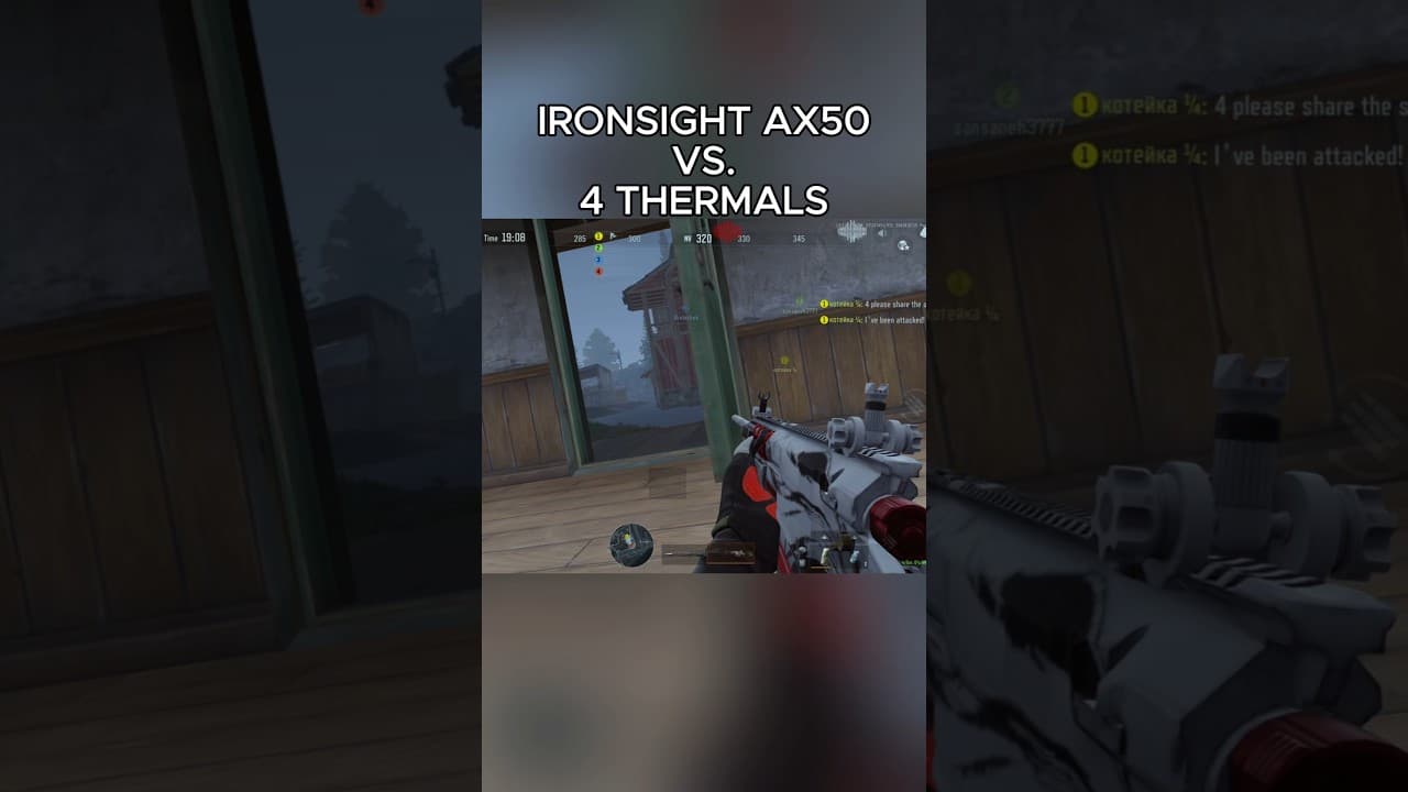 Ironsight AX50 Vs. Full Thermal Team - Arena breakout