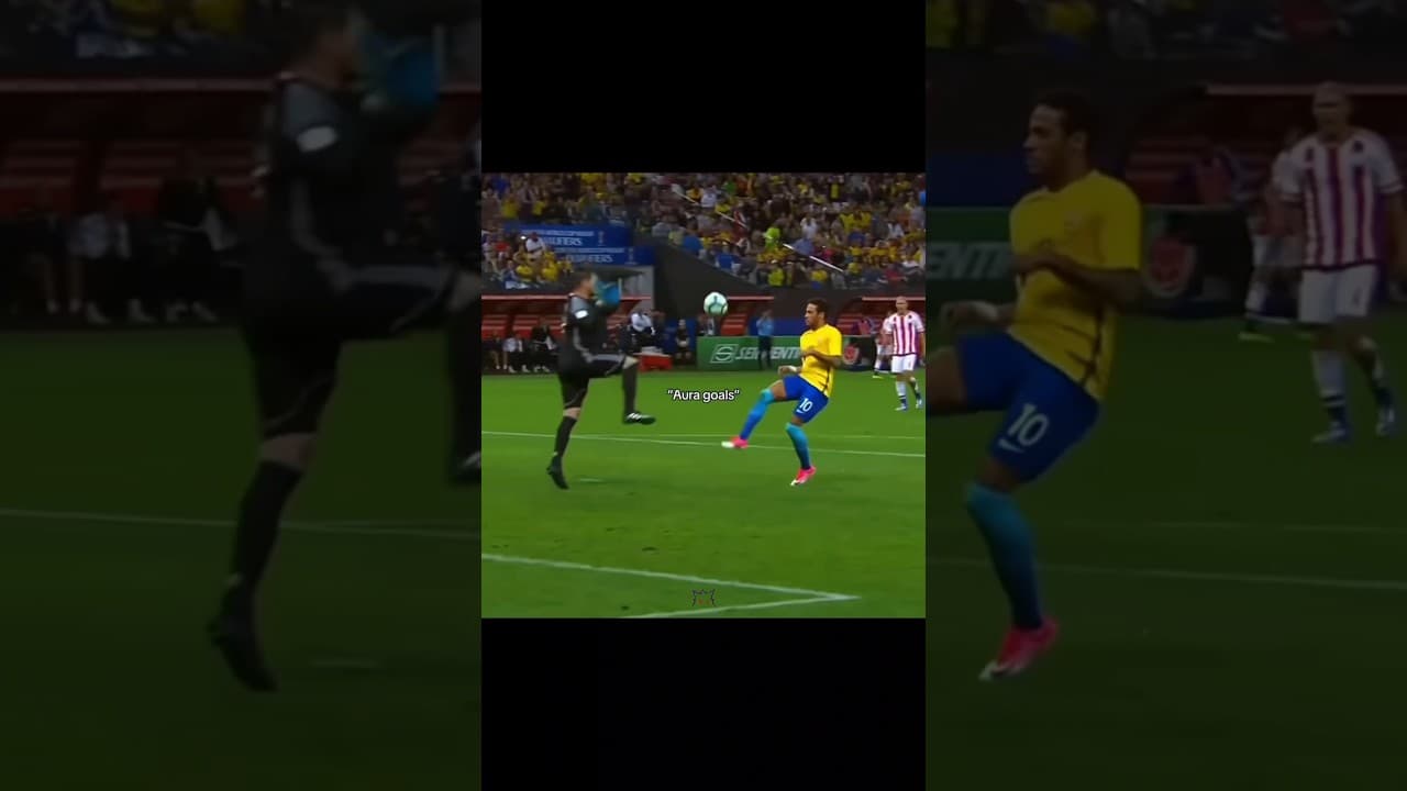 Neymar vs Goalkeeper 😳 Infinity Aura 🥶⚽ #eafcmobile #fc27 #shorts