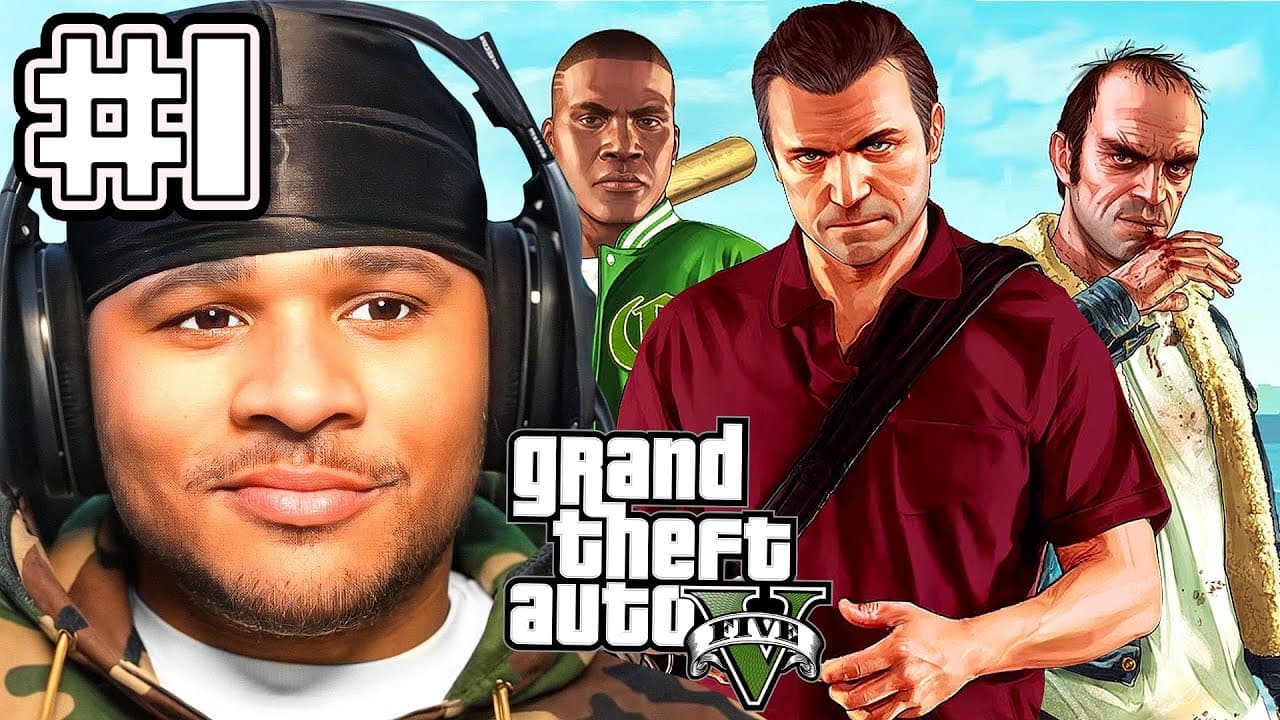My First Time Playing GTA 5 Story Mode… (Part 1)