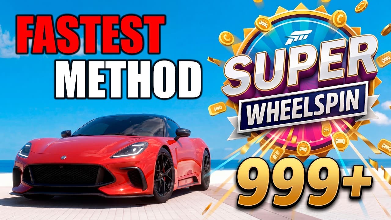 NEW FASTEST Super WheelSpin Farm in Forza Horizon 6! (999+ Skill Points)