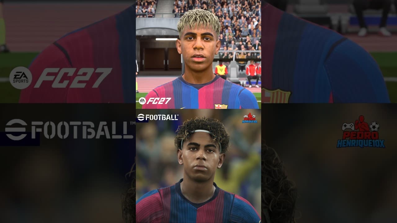 EA Sports FC 27 vs eFootball 2027 ⚽️ #fc27 #efootball2027