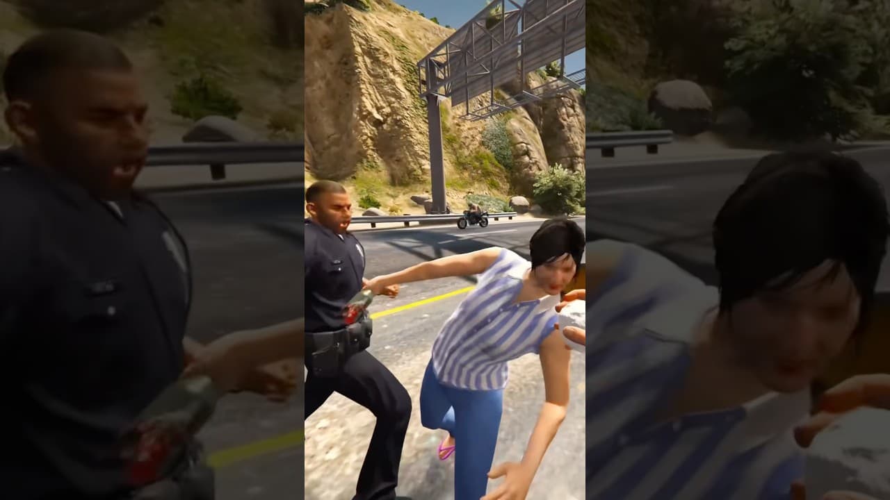 GTA 5 NPC In Parallel Universe #gta #gta5 #gtav #gtaonline