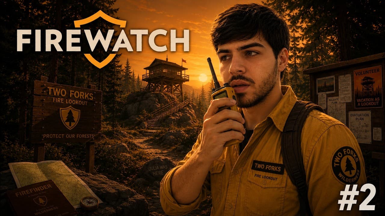 QUEM ESTÁ NOS VIGIANDO? TEM ALGO MUITO ERRADO! | Firewatch