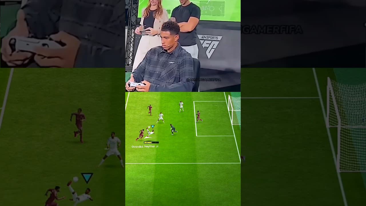 vini and Bellingham playing fc mobile #fifa#fc27#fcmobile