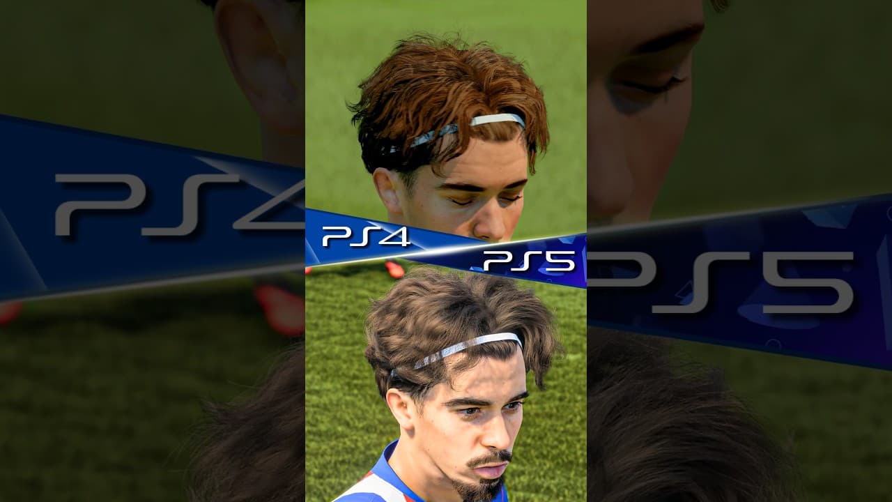 FC 27 PS4 vs PS5 – Look at the Hair Difference! 👀