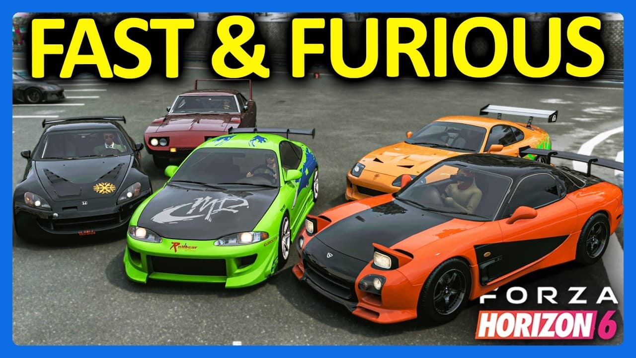 Forza Horizon 6 Online : Fast & Furious Challenge!!