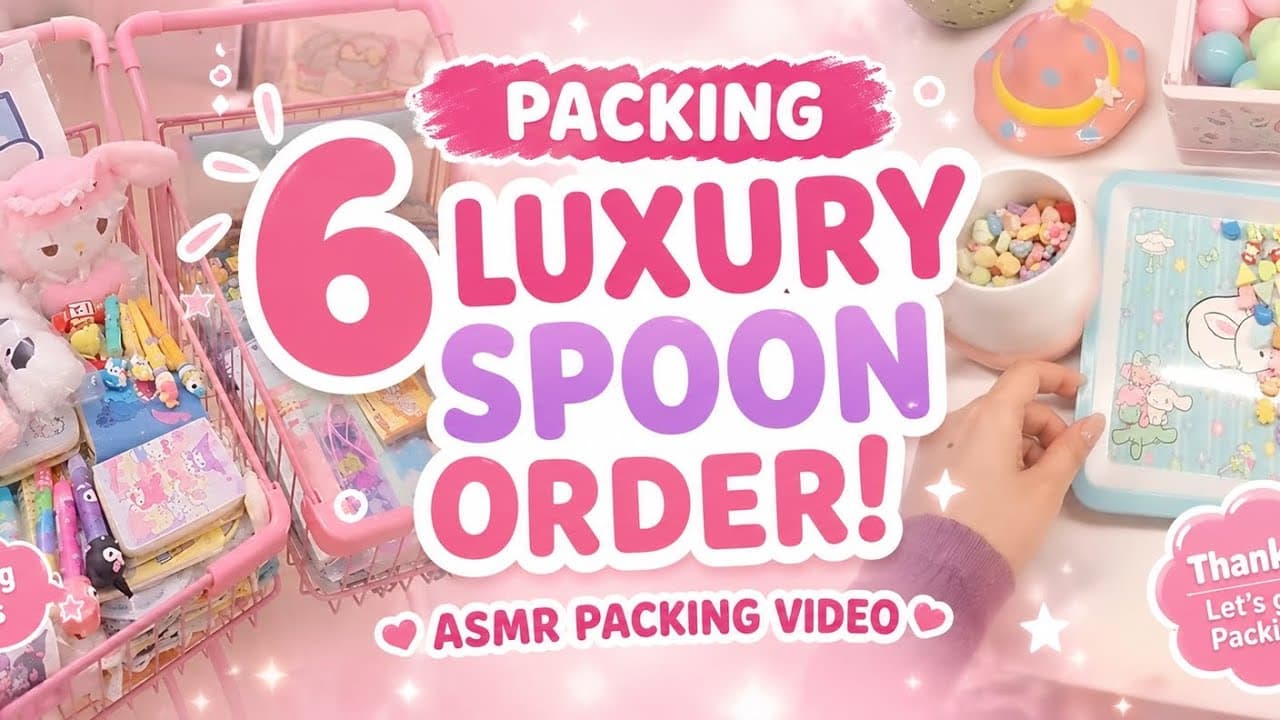✨ Packing One of My Cutest Orders Yet! | ASMR Packaging | Asmr Packing Orders #asmrsleep #soundasmr