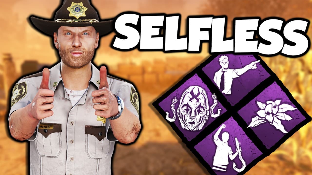 THE MOST SELFLESS SURVIVOR BUILD - Dead by Daylight