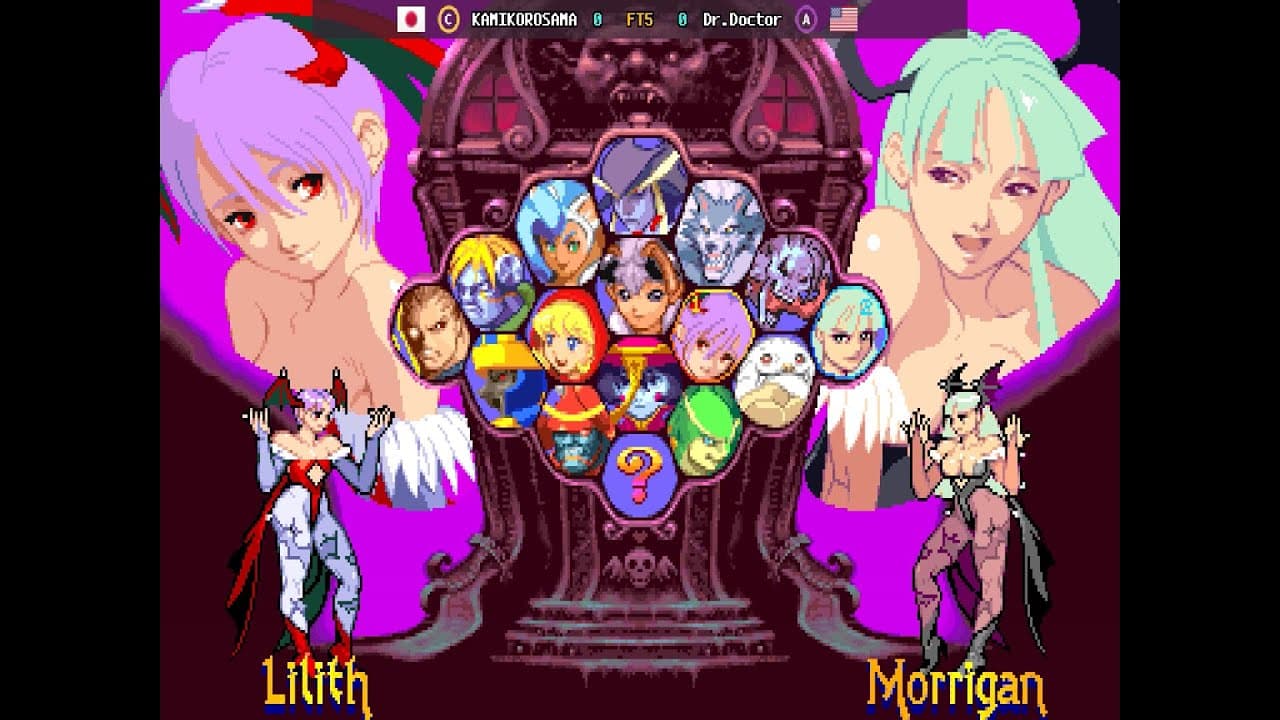 Vampire Savior - 🇯🇵 KAMIKOROSAMA(C) vs 🇺🇸 Dr.Doctor(A) | Fightcade (2026-06-13 12:42 UTC)