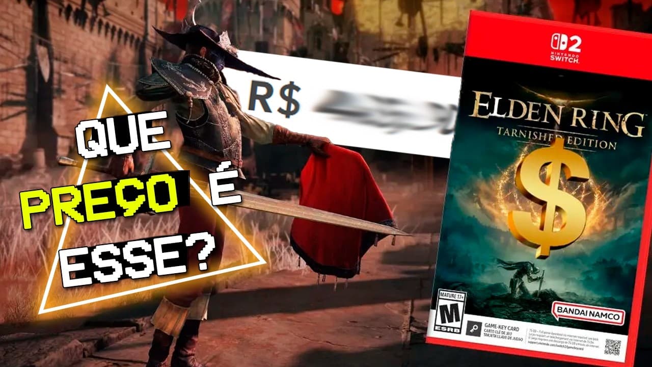Preço de ELDEN RING Tarnished Edition ASSUSTOU os JOGADORES! Os preços dos SOULS estão caro de mais?