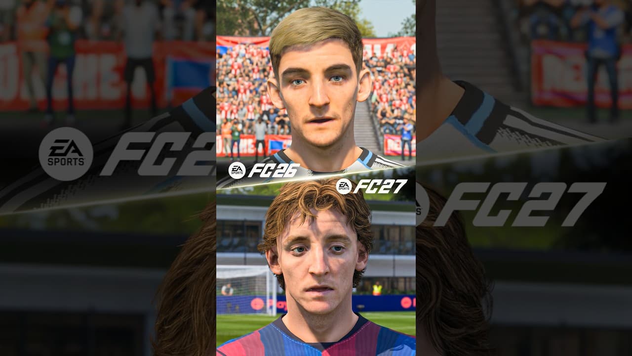 FC 27 vs FC 26 Face Comparison – Musiala, Gyökeres & More!