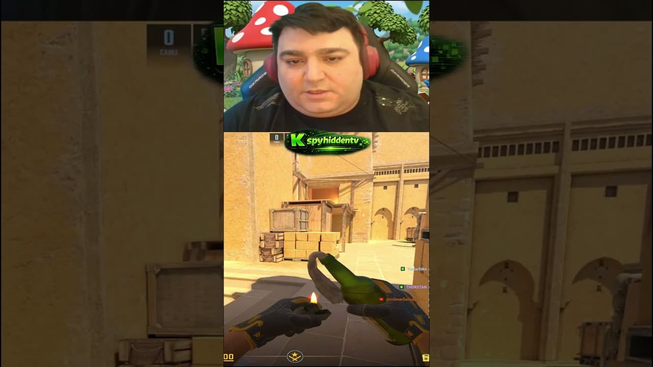 CS2 - Usefull Molly on Mirage #cs2 #counterstrike2
