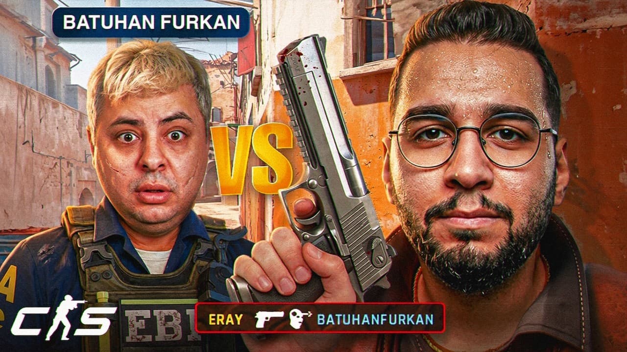 TEAM ERAY VS TEAM BATUHAN FURKAN! | COUNTER STRIKE 2 @Batuhanfurkan.5