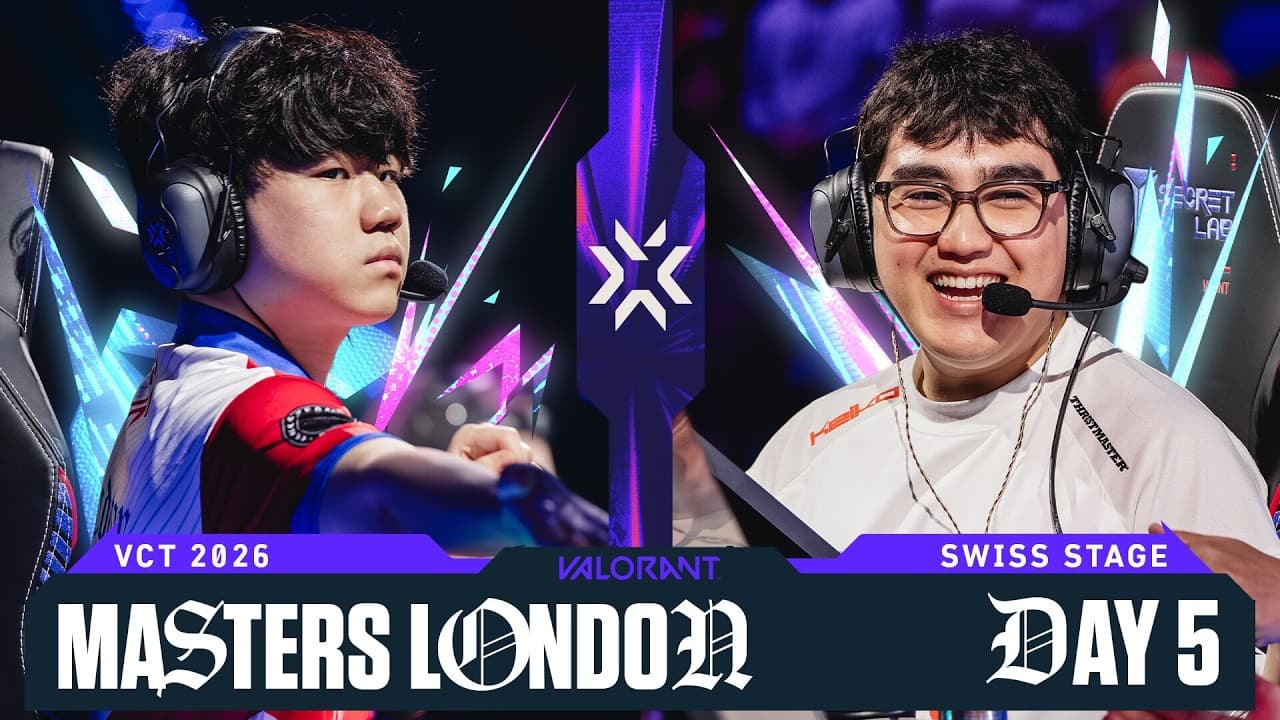 VALORANT Masters London — Swiss Stage — Day 5
