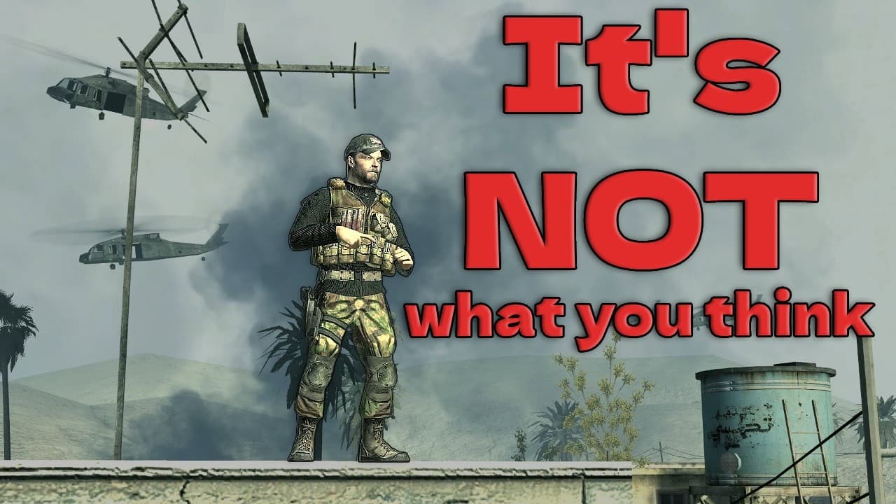 the BIGGEST bounce in call of duty 4