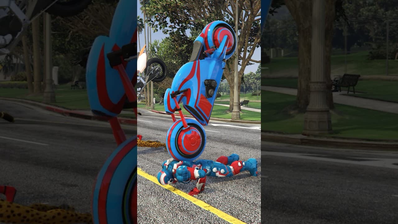 GTA V _ WHO IS THA STRONGEST SUPER-HERO EP-7 #shorts