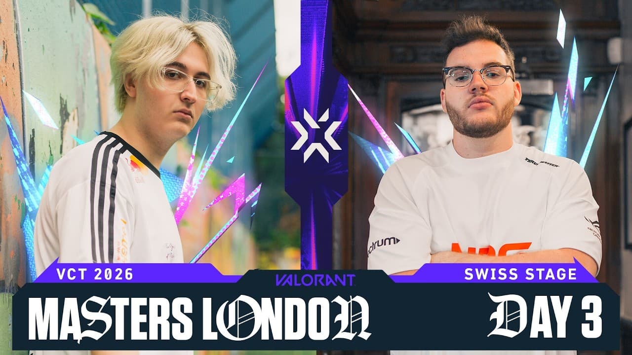 VALORANT Masters London — Swiss Stage — Day 3