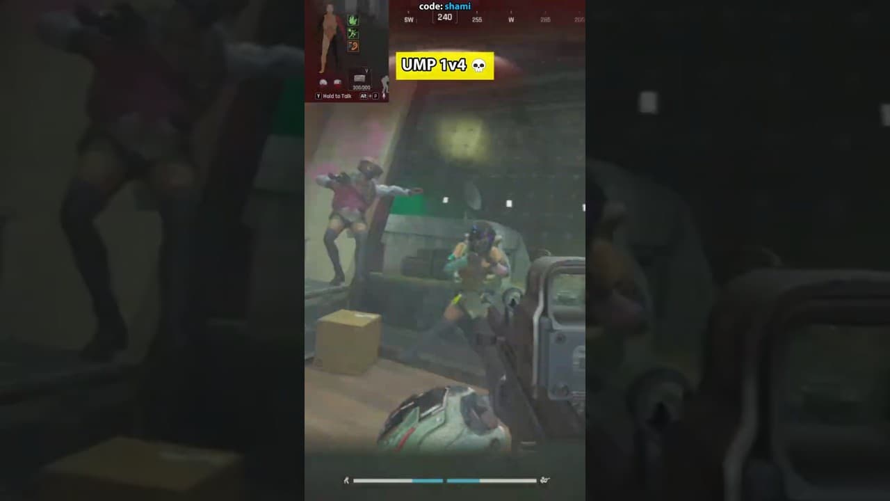 UMP45 SOLO AGAINST 4 💀💀 | Arena Breakout Infinite