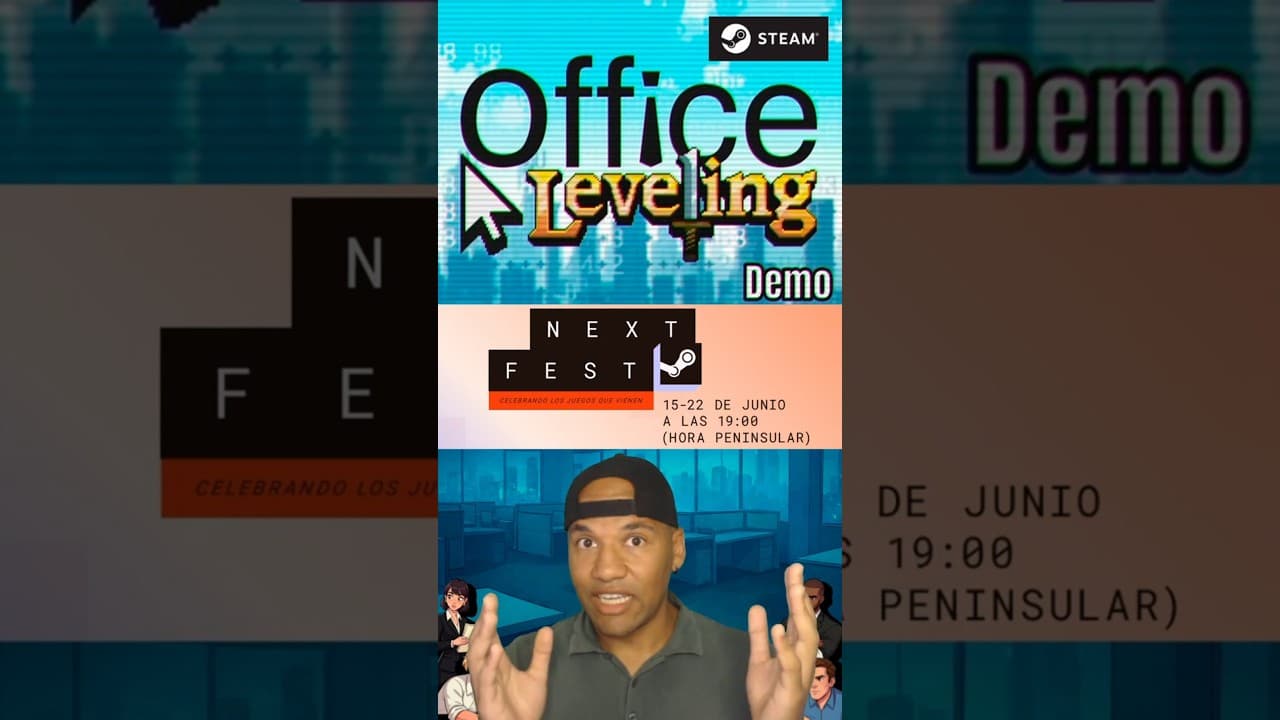 Summer Steam Next Fest - Office Leveling #steam #gaming #indiegame