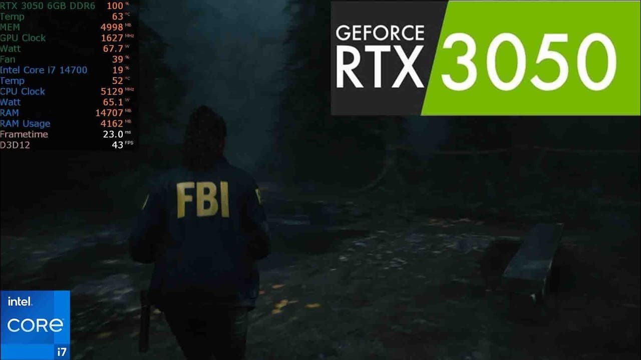 Alan wake 2 RTX 3050 6GB | 1080P | DLSS