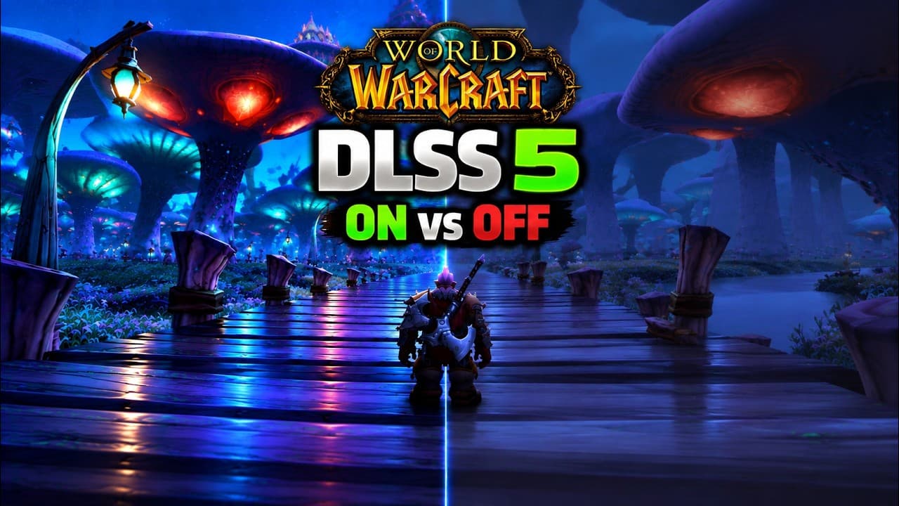 DLSS 5 World of Warcraft Comparison – RTX 5090 4K