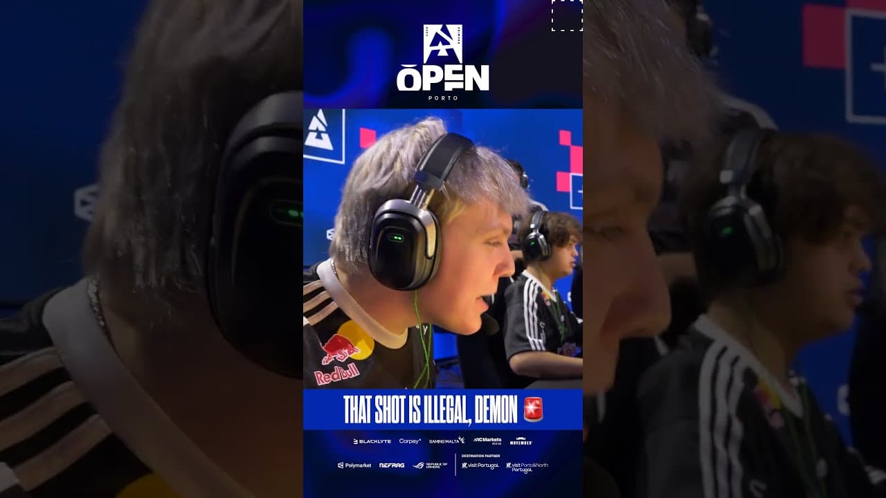 That shot is ILLEGAL, dem0n ๐ฎโโ๏ธ๐จ @FUTEsports