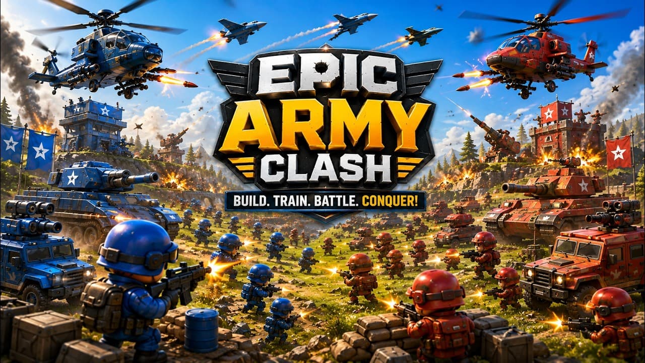⚔️ Epic Army Clash: Build, Battle & Conquer the Ultimate Kingdom! 🏰
