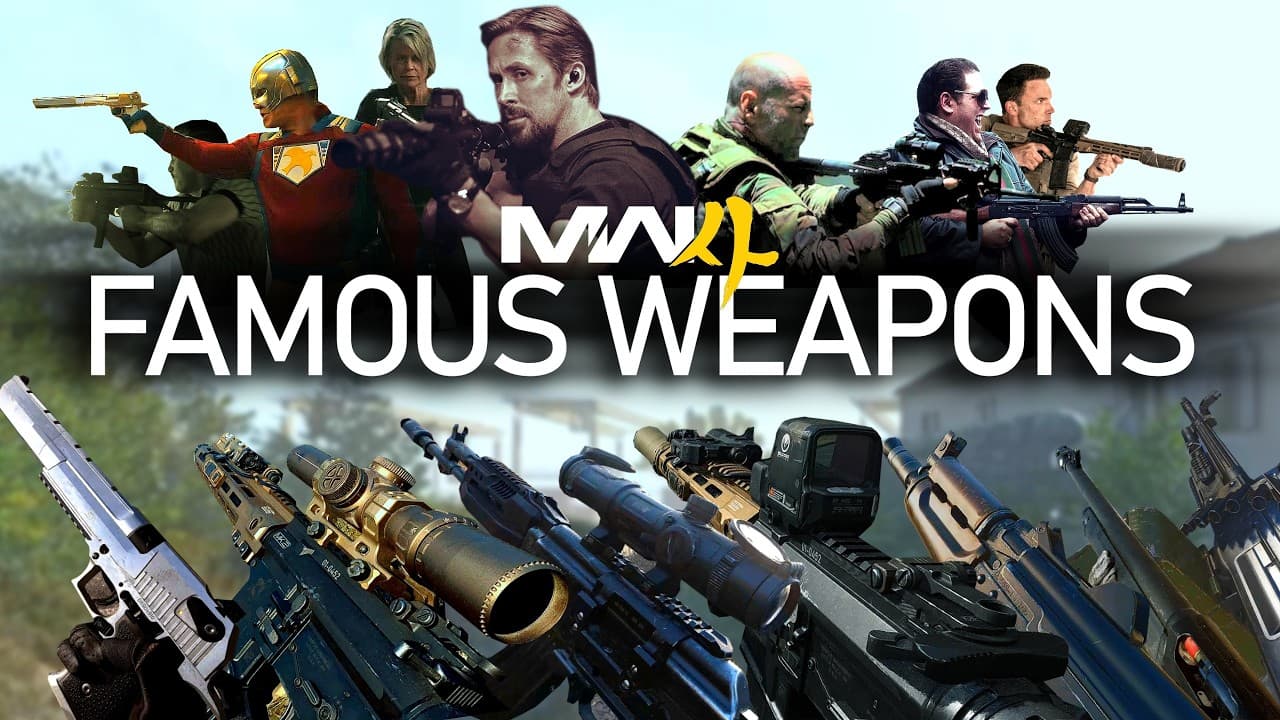 FAMOUS WEAPON LOADOUTS | Modern Warfare 4