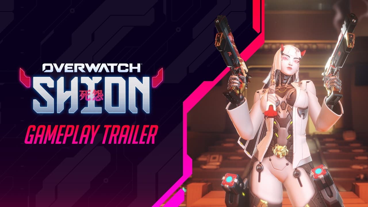 Shion | New Hero Gameplay Trailer | Overwatch